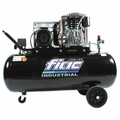 Поршневой компрессор 100 л, 270 л/м, 220В, 2.2 кВт, ременной, масляный Fiac LLD 100-3 C