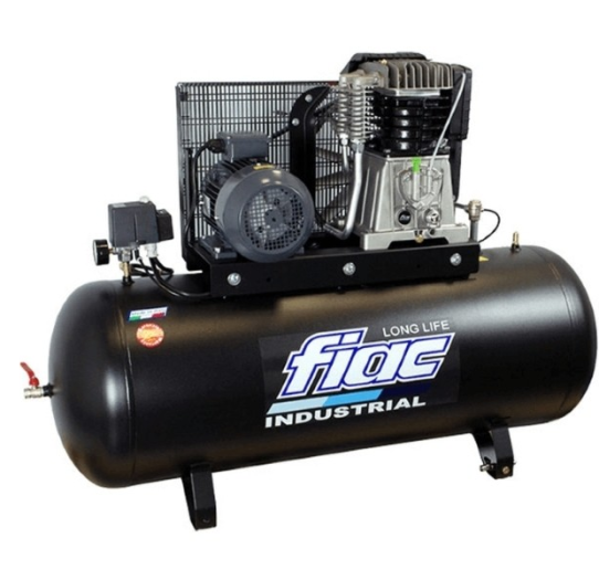 Поршневой компрессор 500 л, 985 л/м, 380В, 7.5 кВт, ременной, масляный Fiac LLD 500-10 F (АВ 998)
