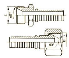 Фитинг 1 1/2" BSP(Ш) G1 1/2"х11