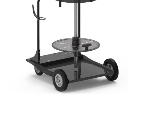 Нагнетатель смазки для бочек на 185 л,  пневматический насос с мобильной тележкой, 55:1 Piusi FK0400003