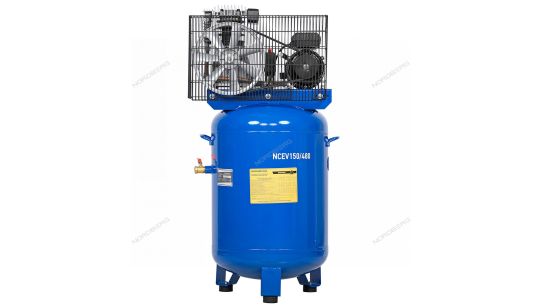 Поршневой компрессор 150 л, 446 л/м, 220В, 3 кВт, ременной, масляный вертикальный Nordberg NCEV150/480