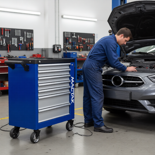 Тележка инструментальная МАСТАК 521-07580B, 7 ящиков, без инструментов