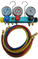 оборудование для запр. конд коллектор ch-71860 r22/404a/407c манометрический 3-х вентильный оборудование для запр. конд коллектор ch-71860 r22/404a/407c манометрический 3-х вентильный