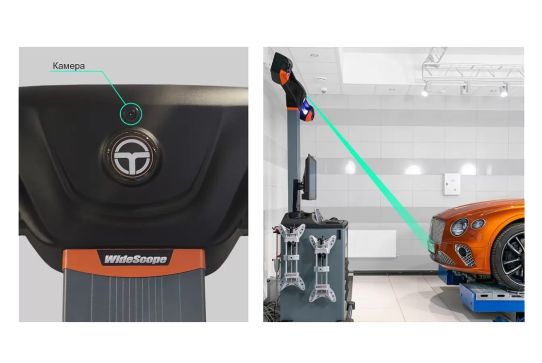 Легковой комплект для сход-развала Техносоюз до 24 дюйма F4D-4+T 7212 TAB грузоподъемность 4т