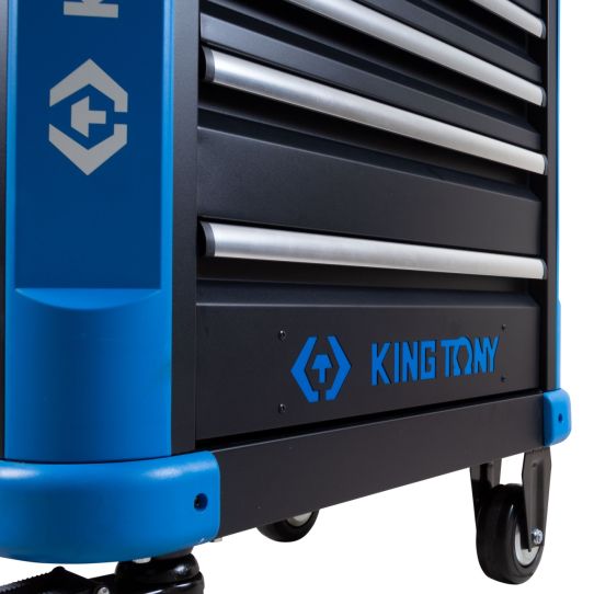 Тележка инструментальная KING TONY 87G31-7B-BK, 7 ящиков, без инструментов