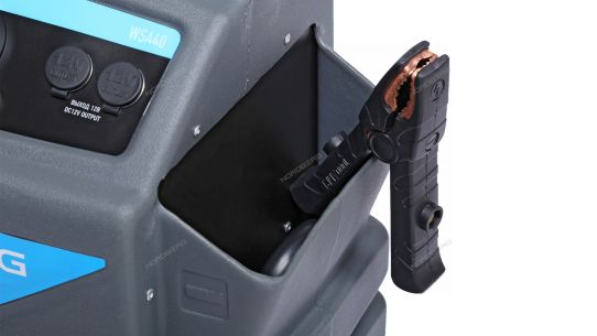 Пусковое устройство бустер 12/24 В, 2400 А ток пуска, 2х28 Ач AGM аккумулятор, с цифровым дисплеем Nordberg WSA40