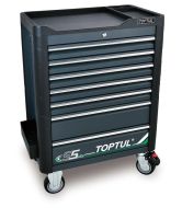 Тележка инструментальная TOPTUL TCAR0703, 7 ящиков, без инструментов