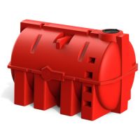 Емкость пластиковая 10000л TG10000S5 (красный)