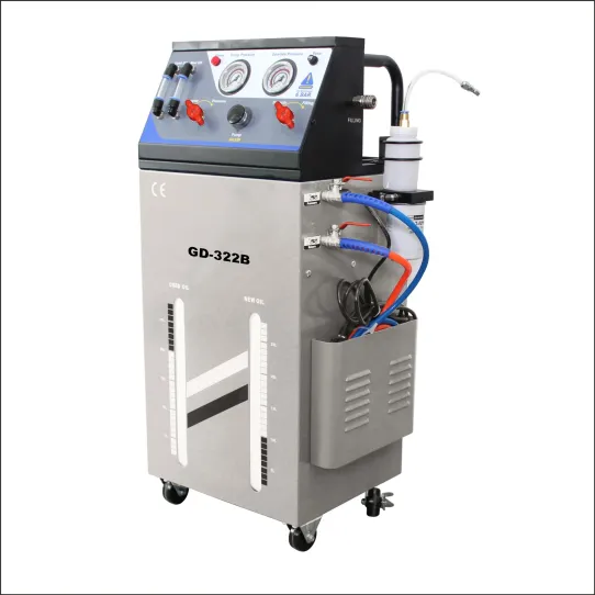 Установка для замены и промывки масла в АКПП 2х30 л, давление 7 бар, электрический привод, GD-322B Atis