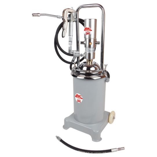 Нагнетатель смазки пневматический, емкость 13 л, давление до 400 бар, производительность 0.4 л/мин Apac 1798.PN