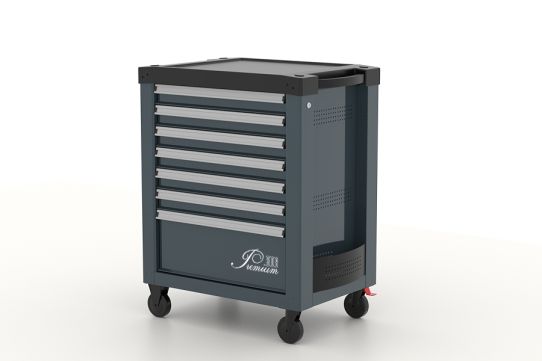 Тележка инструментальная FERRUM 12.307-7016, 7 ящиков, без инструментов