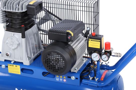 Поршневой компрессор 50 л, 446 л/м, 220В, 3 кВт, ременной, масляный Nordberg NCE50/480