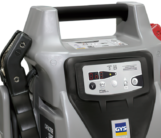 Пусковое устройство GYSCAP 500E 12В пусковой ток от 1600A до 9000A с суперконденсатором, для легковых авто GYS 026742