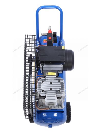 Поршневой компрессор 50 л, 446 л/м, 220В, 3 кВт, ременной, масляный Nordberg NCE50/480