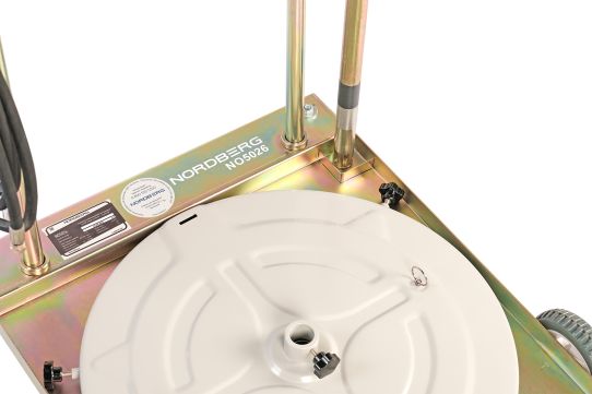 Нагнетатель смазки для бочек на 200 л, с пневматическим насосом 0.5 л/мин на тележке Nordberg NO5026