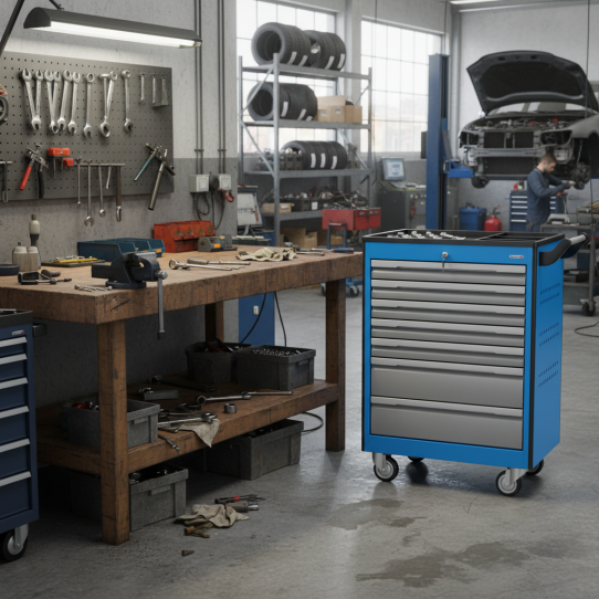 Тележка инструментальная Technic 950.7 Верстакофф ® 135008, 7 ящиков, без инструментов