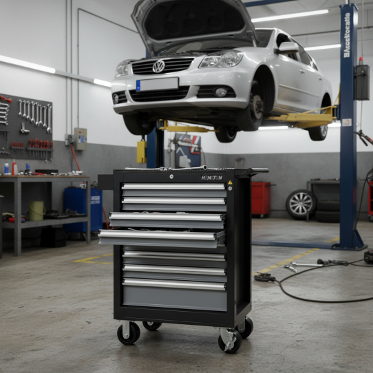 Тележка инструментальная HONITON IK-GO8, 8 ящиков, без инструментов