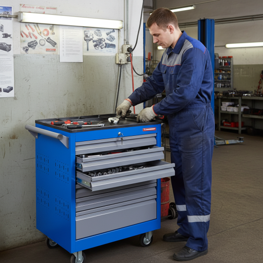 Тележка инструментальная Станкоимпорт TIV7906P, 6 ящиков, без инструментов