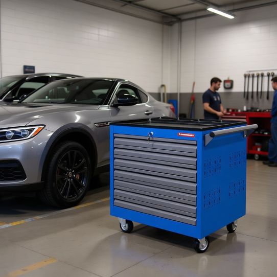 Тележка инструментальная Станкоимпорт TIV7907P, 7 ящиков, без инструментов