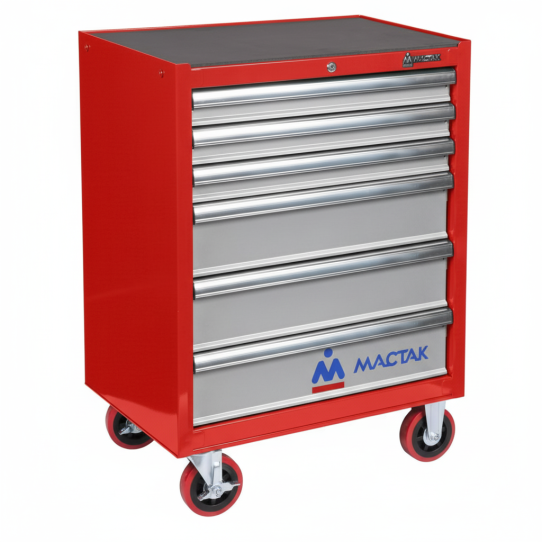 Тележка инструментальная МАСТАК 521-06581R, 6 ящиков, без инструментов