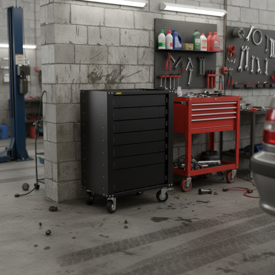  Тележка инструментальная Garopt GTH7, 7 ящиков, без инструментов