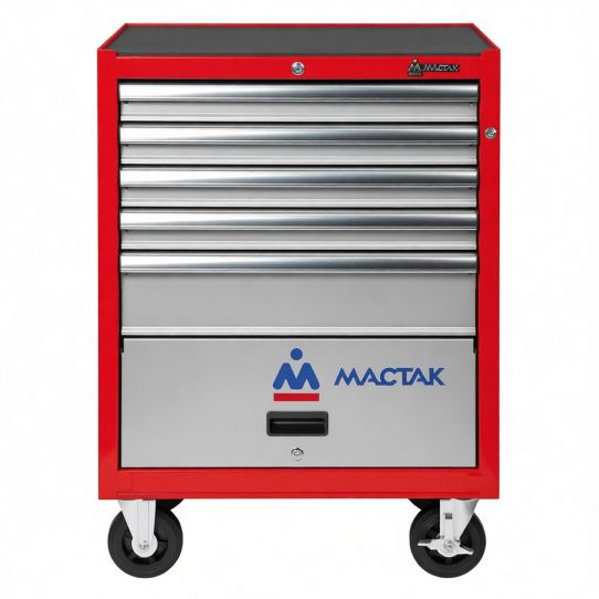 Тележка инструментальная МАСТАК 522-05581MR, 5 ящиков и отсек, без инструментов