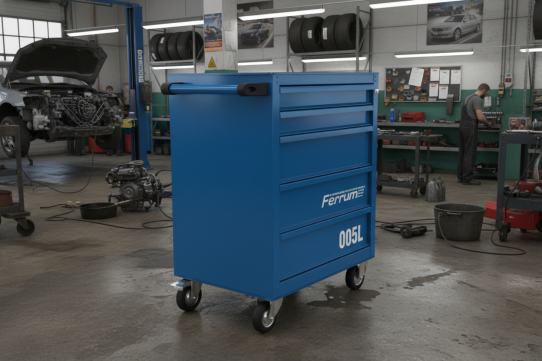Тележка инструментальная FERRUM 02.005L-5015, 5 ящиков, без инструментов