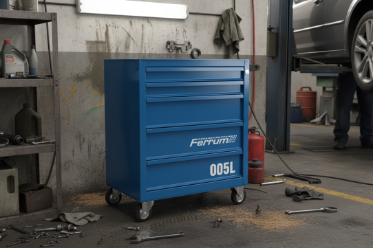 Тележка инструментальная FERRUM 02.005L-5015, 5 ящиков, без инструментов