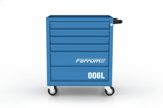 Тележка инструментальная FERRUM 02.006L-5015, 6 ящиков, без инструментов