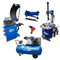 Комплект шиномонтажного оборудования EQFS до 24 дюйма H-24-450-LB30-DG с домкратом и компрессором Комплект шиномонтажного оборудования EQFS до 24 дюйма H-24-450-LB30-DG с домкратом и компрессором