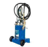 Нагнетатель смазки для бочек 13 л, AE&T HG-68213М 6-8 бар, пневматический, с производительностью 850 г/мин