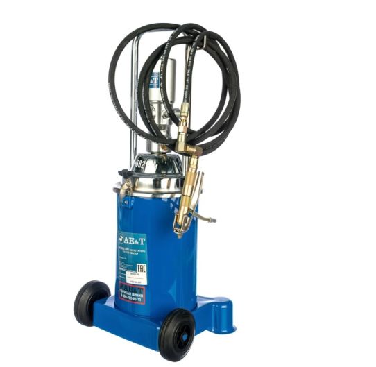 Нагнетатель смазки пневматический 6-8 бар, с производительностью 850 г/мин HG-68213M AE&T