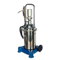 Нагнетатель смазки для бочек 13 л, AE&T HG-68213S 6-8 бар, пневматический, с производительностью 850 г/мин