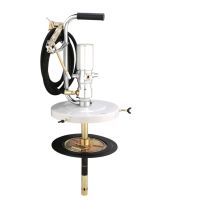 Нагнетатель смазки для бочек 16-30 л, AE&T HG-77020 5-8 бар, пневматический, с производительностью 800 г/мин