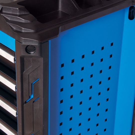 Тележка инструментальная KING TONY 87SQ33-7B-BK, 7 ящиков, без инструментов