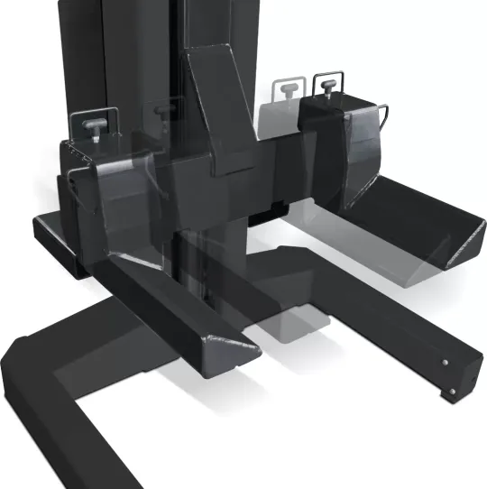 Подкатной подъемник для грузовых автомобилей электрогидравлический 30т Blitz HydroLift S3, 4 колонны