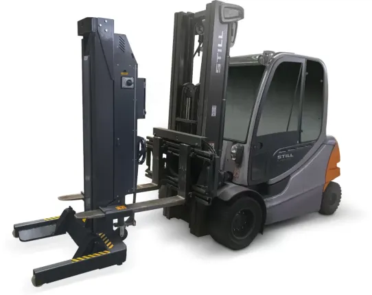 Подкатной подъемник для грузовых автомобилей электрогидравлический 30т Blitz HydroLift S3, 4 колонны