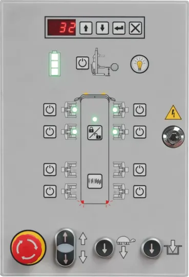 Подкатной подъемник для грузовых автомобилей электрогидравлический 30т Blitz HydroLift S3, 4 колонны
