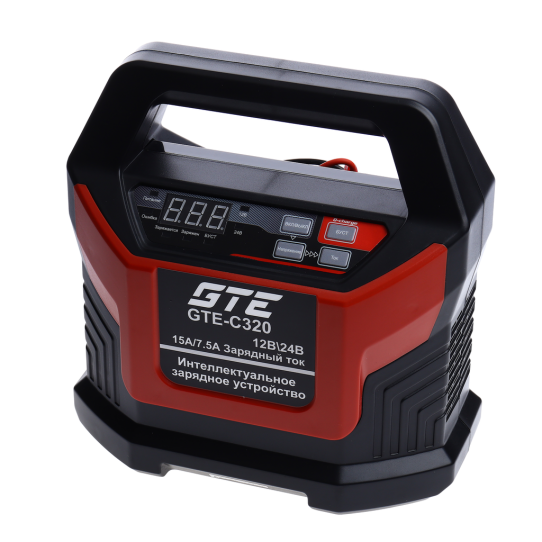 Зарядное устройство GTE-C320 12/24В от сети 220В GTE