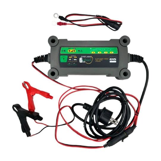 Зарядное устройство для LiFePO4 аккумуляторов 12В 6А IP65 переносное GYS 029729