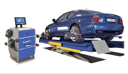 Стенд сход-развал инфракрасный напольный для легковых автомобилей Ravaglioli RAVTD1760WS