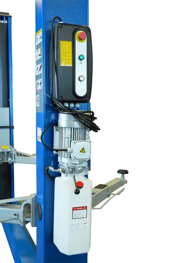 Двухстоечный подъемник Станкоимпорт ПГН2-4.0 (П) 220В 4т, электрогидравлический, 220В, с нижней синхронизацией, 110-1800 мм