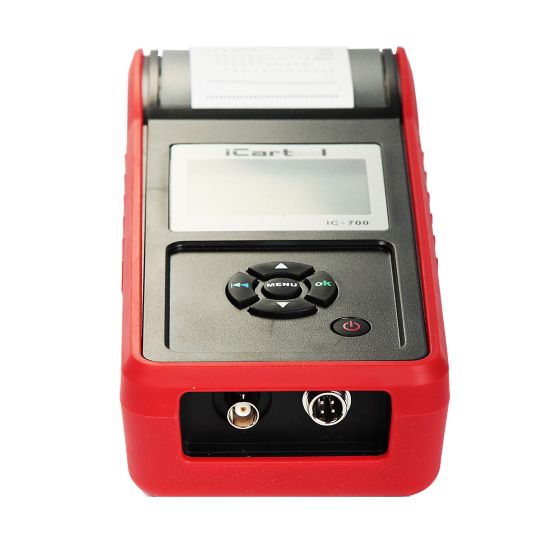 Тестер аккумуляторных батарей 12/24В AGM EFB GEL с цифровым индикатором и термопринтером iCartool IC-700