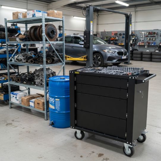  Тележка инструментальная Garopt GTS4, 4 ящика, без инструментов 