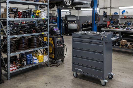 Тележка инструментальная, Optimal NT215, 5 ящиков, без инструментов