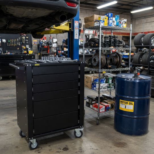  Тележка инструментальная Garopt GTH6, 6 ящиков, без инструментов