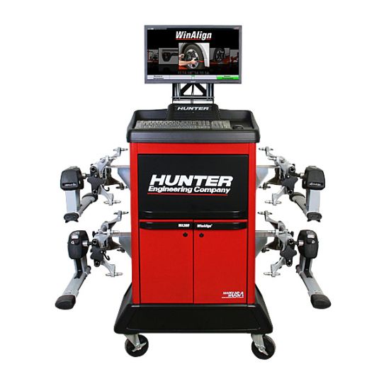 Стенд сход-развал инфракрасный мобильный Hunter WA360/22LT-740T для грузовых автомобилей