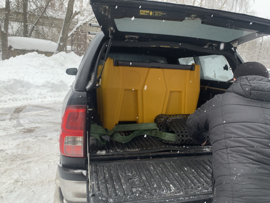 Мини АЗС для бензина и ДТ 550 литров 12V с заданием объема перекачки GTK-550D (Q smart)