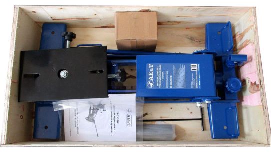 Домкрат трансмиссионный 1т подкатной для кпп Т60302W AE&T 