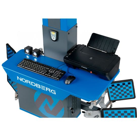 Стенд 3D для сход-развала легковых автомобилей напольный Nordberg C802 (5005)